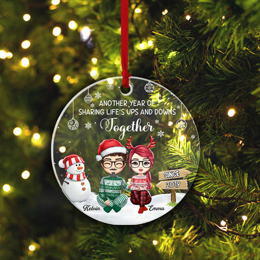 Personalized Ornaments 2023 Another Year Together