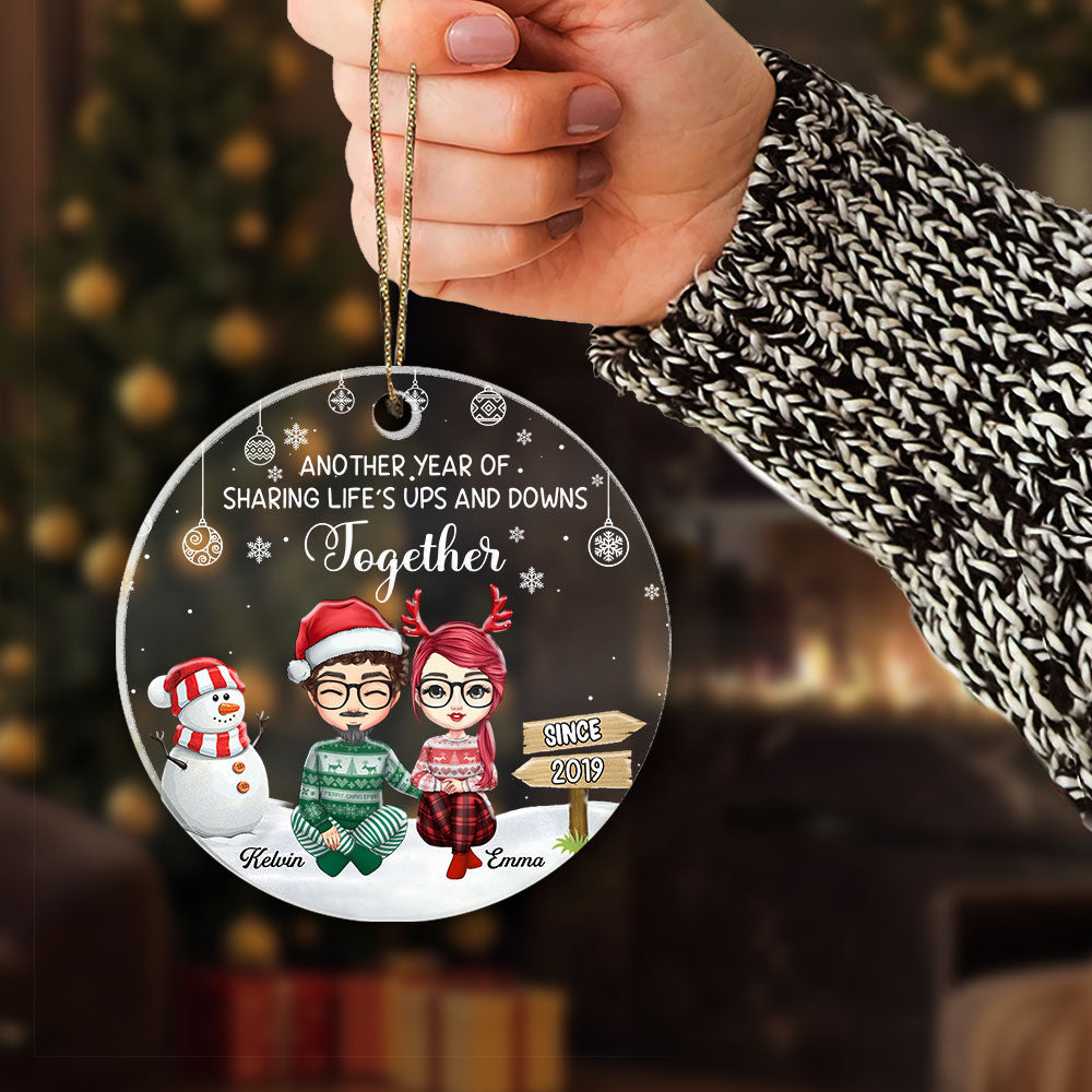 Personalized Ornaments 2023 Another Year Together