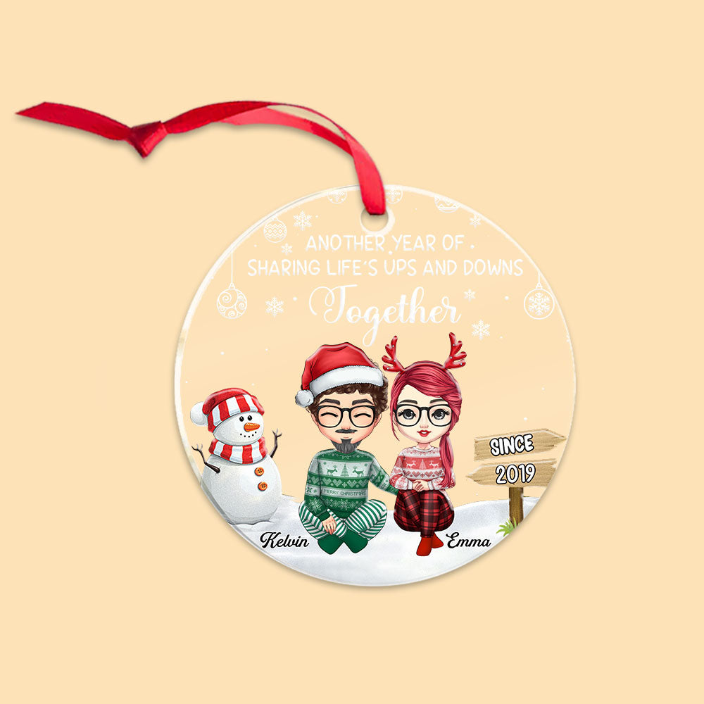 Personalized Ornaments 2023 Another Year Together