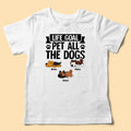 Personalized Shirt For Father's Day Life Goal Pet All The Dogs