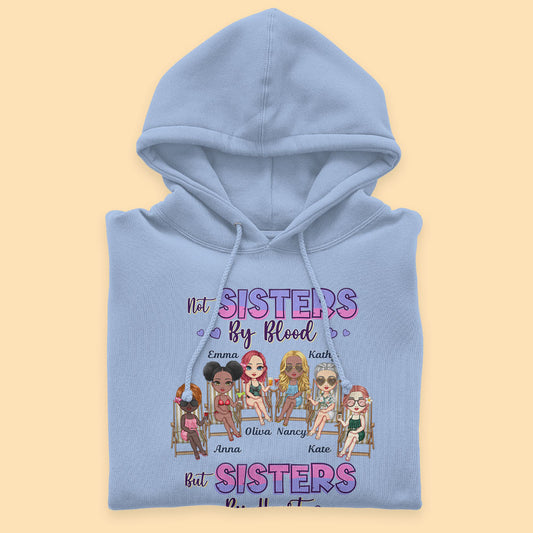 Personalized Sister Gift Shirt We Are Sisters By Heart