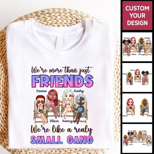 Personalized Sister Gift Shirt We're More Than Just Friends