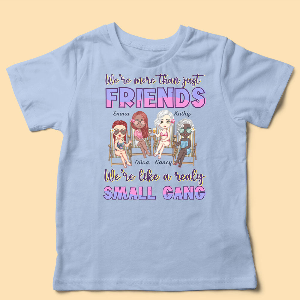 Personalized Sister Gift Shirt We're More Than Just Friends