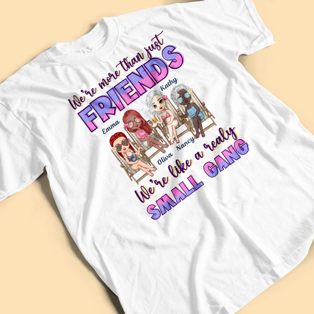 Personalized Sister Gift Shirt We're More Than Just Friends