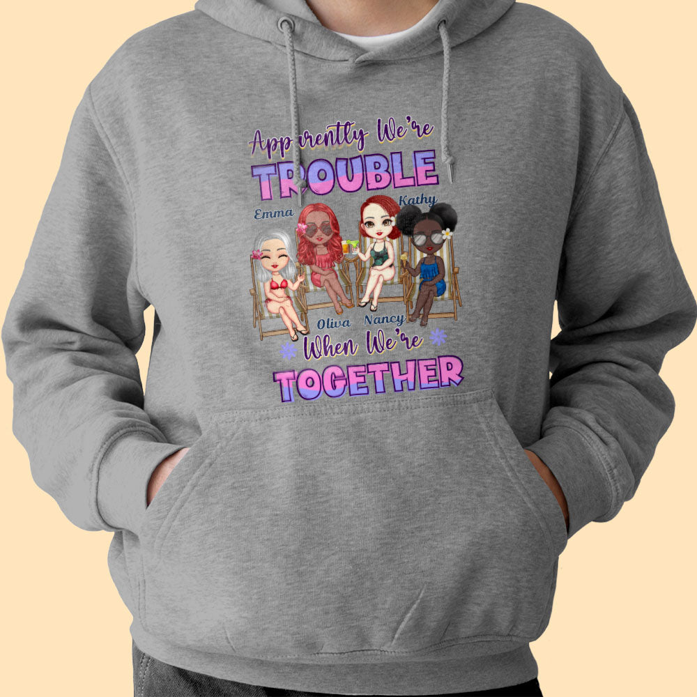 Personalized Sister Gift Shirt We're More Than Just Friends