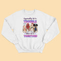 Personalized Sister Gift Shirt We're Trouble When We're Together