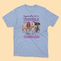 Personalized Sister Gift Shirt We're Trouble When We're Together