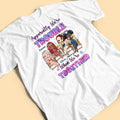 Personalized Sister Gift Shirt We're Trouble When We're Together