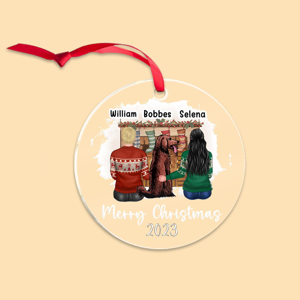 Personalized Christmas Family Ornaments 2023