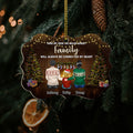 Personalized Christmas Ornament Family Will Always Be Connected By Heart