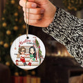 Personalized Christmas Ornament For BFF Besties Forever