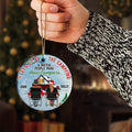 Personalized Christmas Ornament For Couple Let's Sit By The Campfire Husband Wife Camping