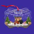 Personalized Christmas Ornament This Is Us And A Whole Lot Of Love