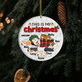 Personalized Christmas Ornaments  Is My Christmas For Dog Lovers