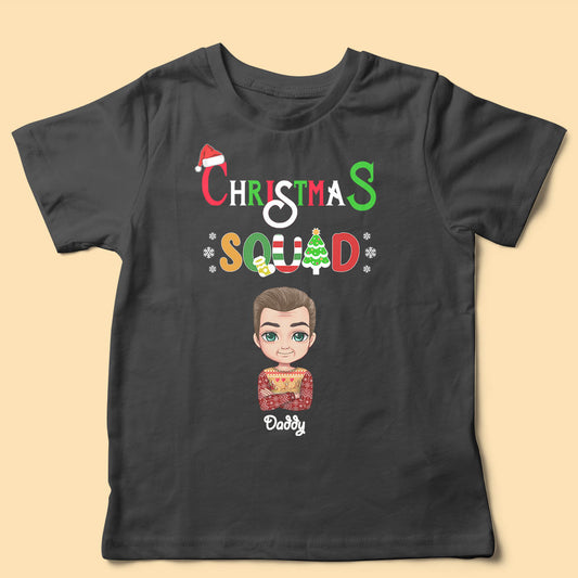 Personalized Christmas Shirt Christmas Squad
