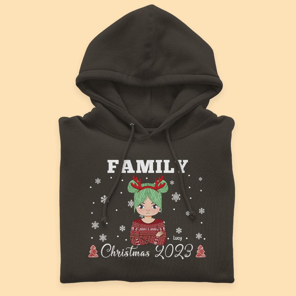 Personalized Christmas Shirt For Family