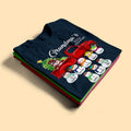 Personalized Christmas Shirt Grandma'S Little Snowmen Grandkids