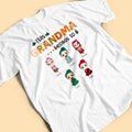 Personalized Christmas Shirt This Grandma Belongs To