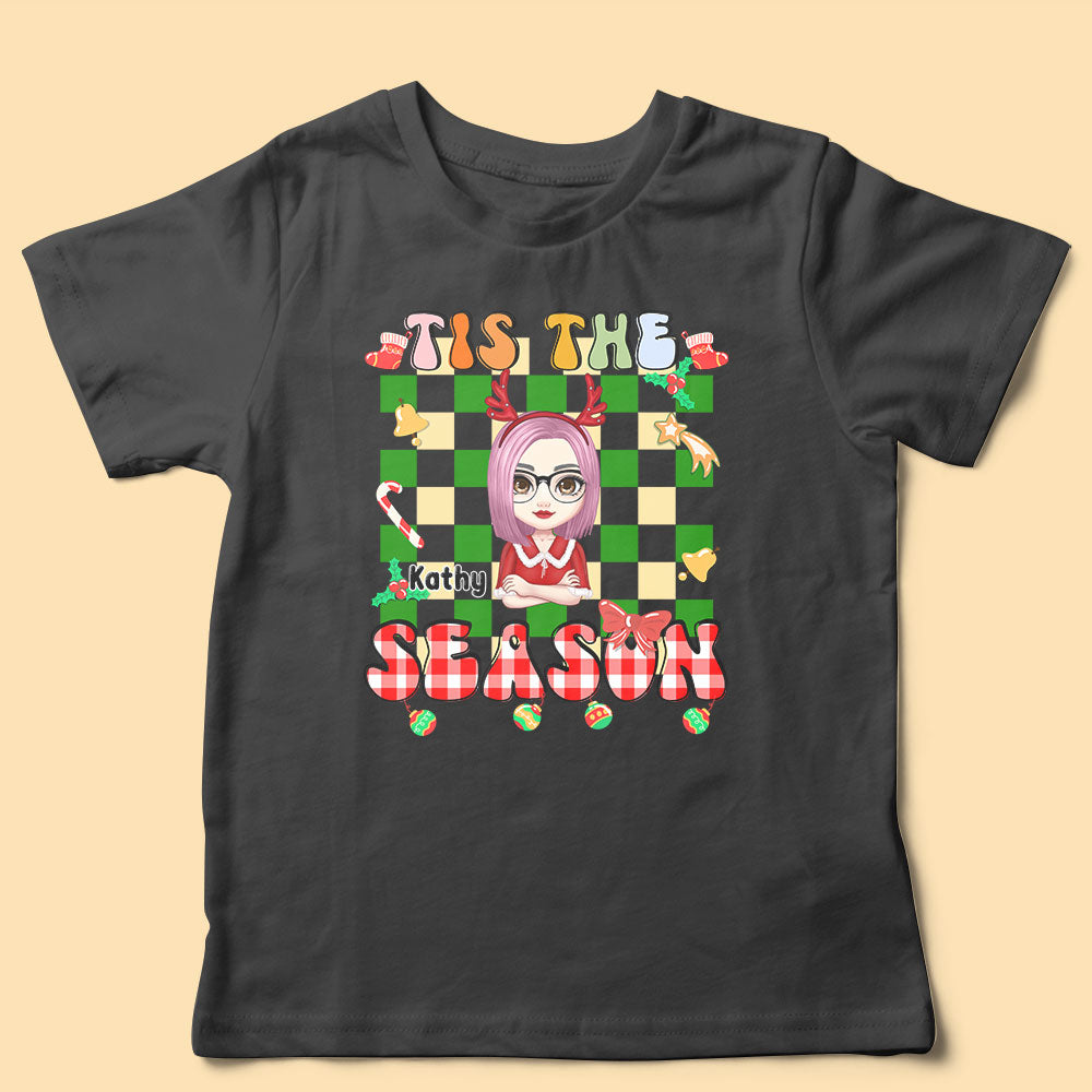 Personalized Christmas Shirt Tis The Season