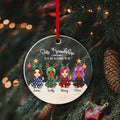 Personalized Christmas Tree Ornaments Bestie Forever