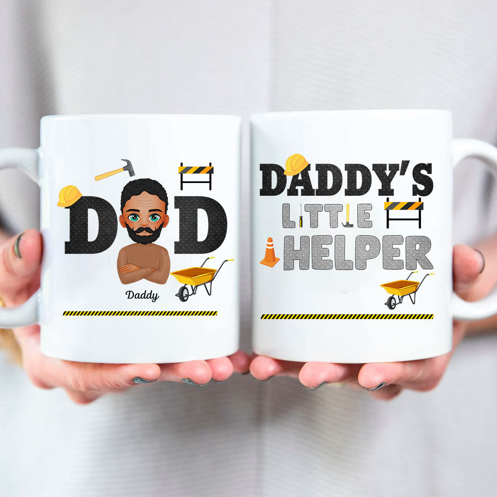 Personalized Dad Mug Daddy Little's Helper