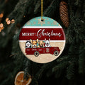 Personalized Dog Ornaments Merry Christmas