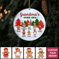 Personalized Family Christmas Ornaments Grandma's Cookie Crew