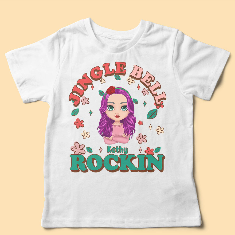 Personalized Family Christmas Shirts Jingle Bell Rockin