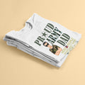 Personalized Fathers Day Shirts Proud Army Dad