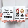 Personalized Gift Sister There's No Greater Gift Than Sisters Mug