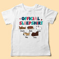 Personalized Gifts For Dog Lovers Official Sleep Shirt