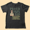 Personalized Gifts For Father’s Day Proud Army Dad Shirt