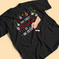 Personalized Matching Family Christmas Shirt My First Christmas As Nana