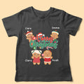 Personalized Merry Christmas Shirts For Family Cookie Baking Crew