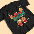 Personalized Merry Christmas Shirts For Family Cookie Baking Crew