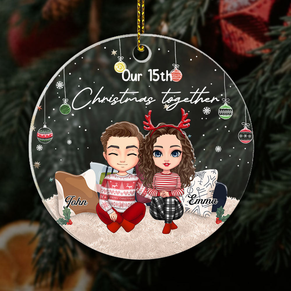 Personalized Ornaments 2023 Our Christmas Together