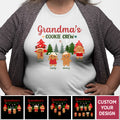 Personalized Shirt Gifts Grandma Cookie Crew