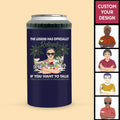 Retired If You Want To Talk Personalized Can Cooler Tumbler For Dad