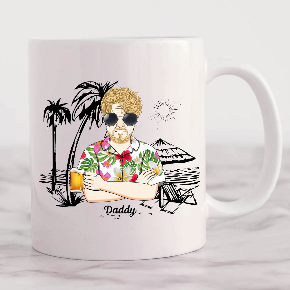 Retirement Weekly Schedule Funny Coffee Mugs For Dad