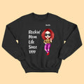 Rockin' The mom life Chibi Funny Personalized Shirt For Mother's Day Gift Ideas