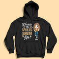 Rocking The Spoiled Grandma Life - Personalized Shirt - Anniversary, Valentine's Day, Birthday Gift For Grandma, Mama, Gigi Lover, Mother's Day - Leopard Woman