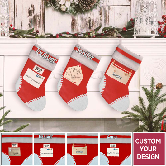 Santa Letter Personalized Christmas Stocking