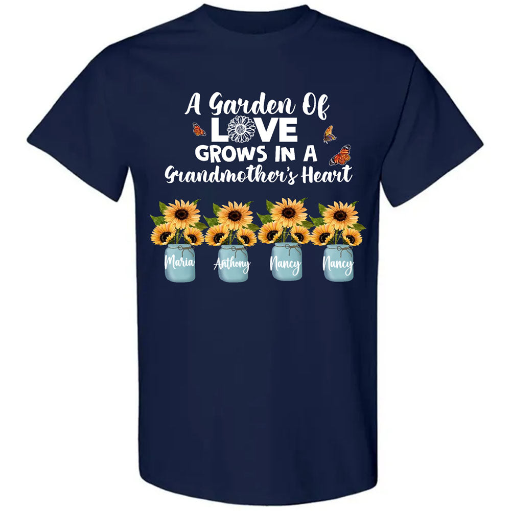 Sunflower Vase Personalized Shirt