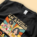 That Is What Amazing Daddy Looks Like Personalized Father's Shirt