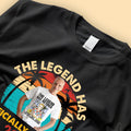 The Legend Has Officially Retired Funny Retirement Gifts T-Shirt