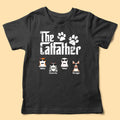 The CatFather Funny Shirt For Cat Owner Lover Personalized Cat Dad T Shirt