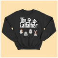 The CatFather Funny Shirt For Cat Owner Lover Personalized Cat Dad T Shirt