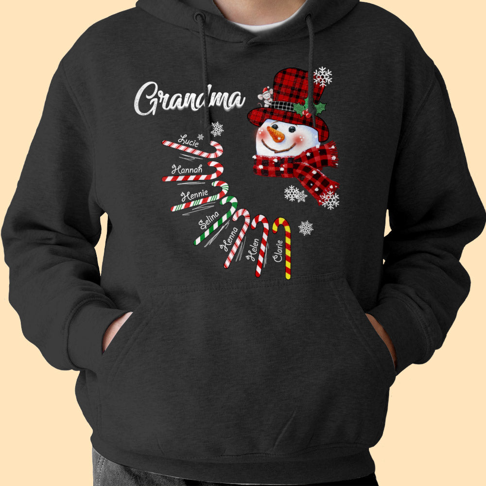 The MiMi Personalized Christmas Shirts For Grandma NaNa GiGi