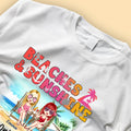 The Only BS I Need Is Beach and Sunshine Retro Beach Gift T-Shirt