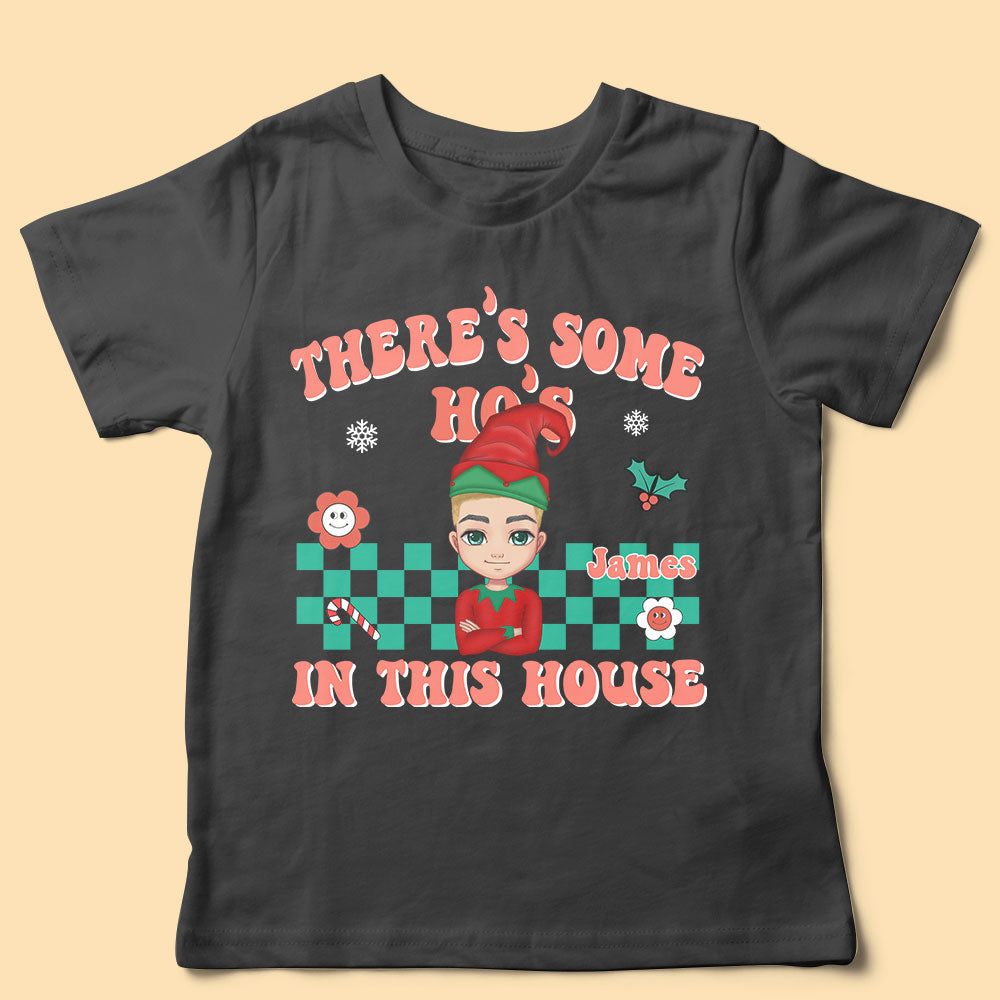 There's Some Ho's Personalized Family Christmas Shirts